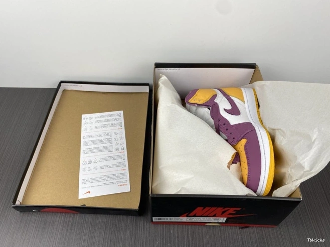 Rep TBK High Jordan Air Brotherhood 1 OG 555088-706 0817